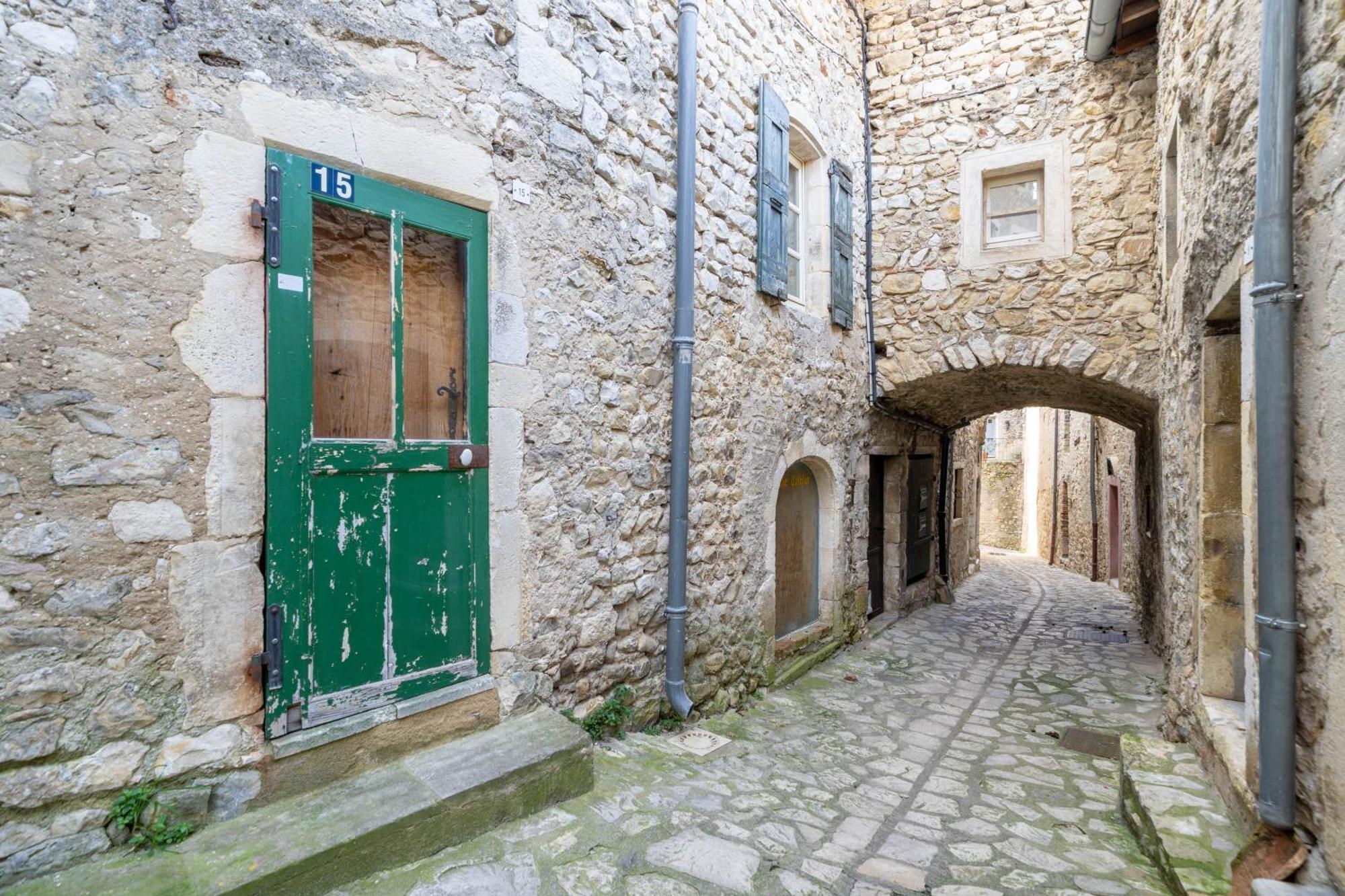 Gite "La Cachette"- Mirmande - Bagian luar foto
