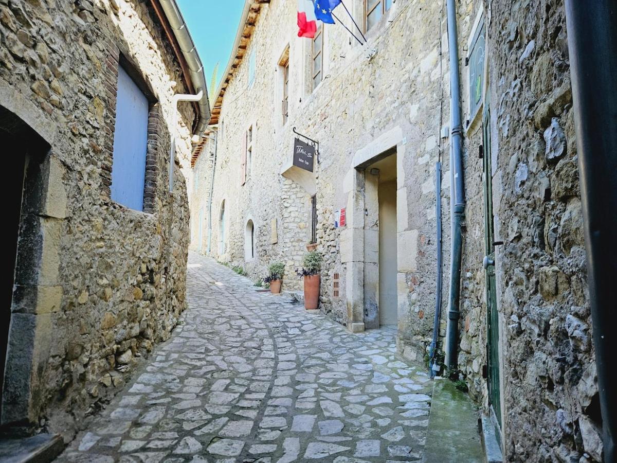 Gite "La Cachette"- Mirmande - Bagian luar foto
