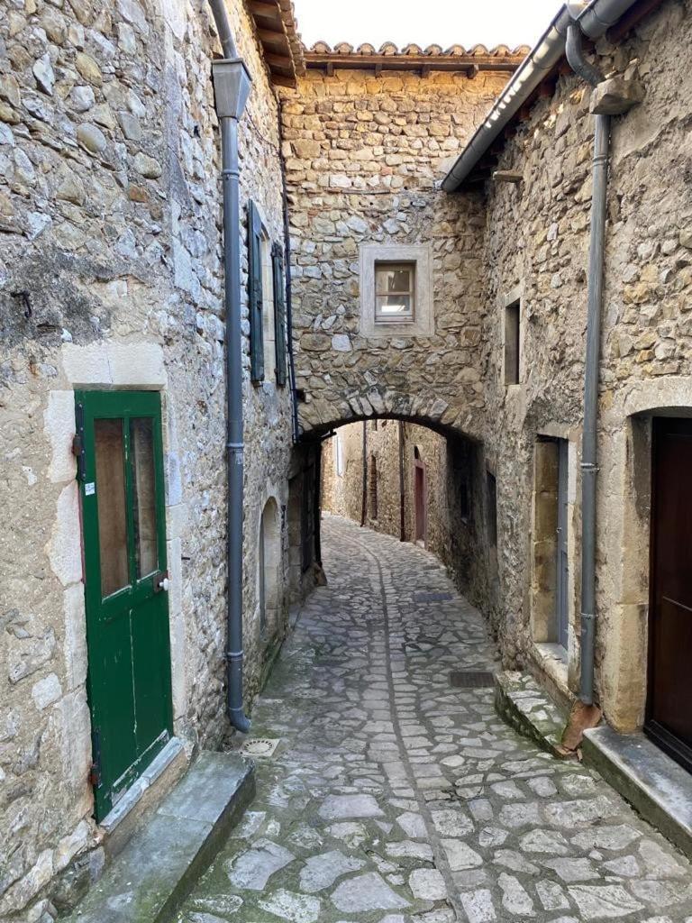 Gite "La Cachette"- Mirmande - Bagian luar foto